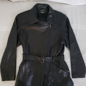 Danier ladies leather jacket/coat xsml